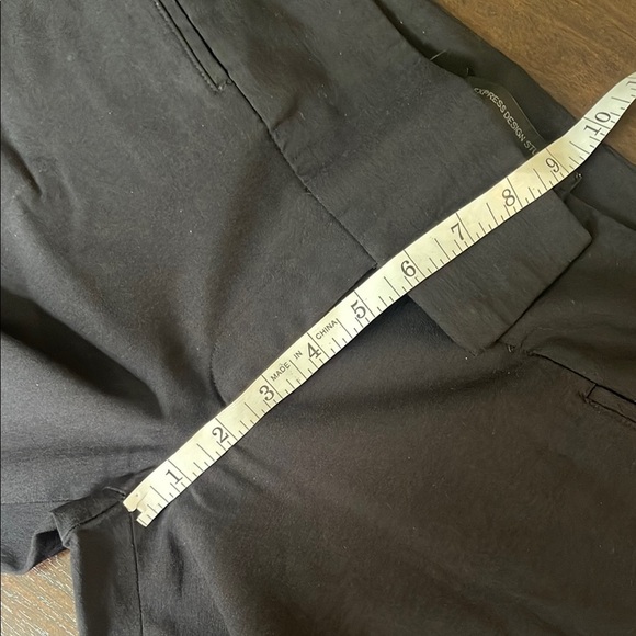Women's Express Design Studio "Publicist" Black Flared Dress Pants size 4 / R - Picture 8 of 11